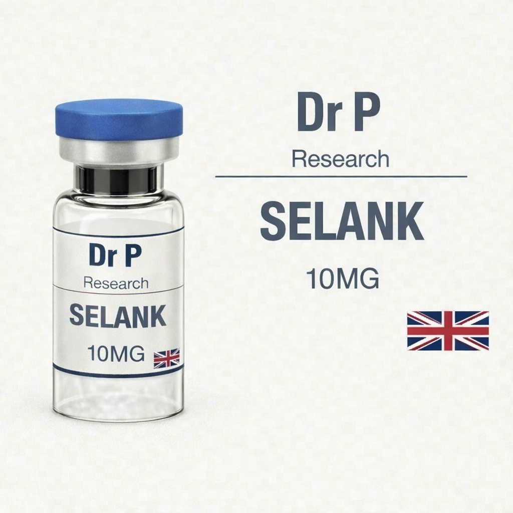 Dr P. Selank 10mg Research Grade Material (For Laboratory Use Only)